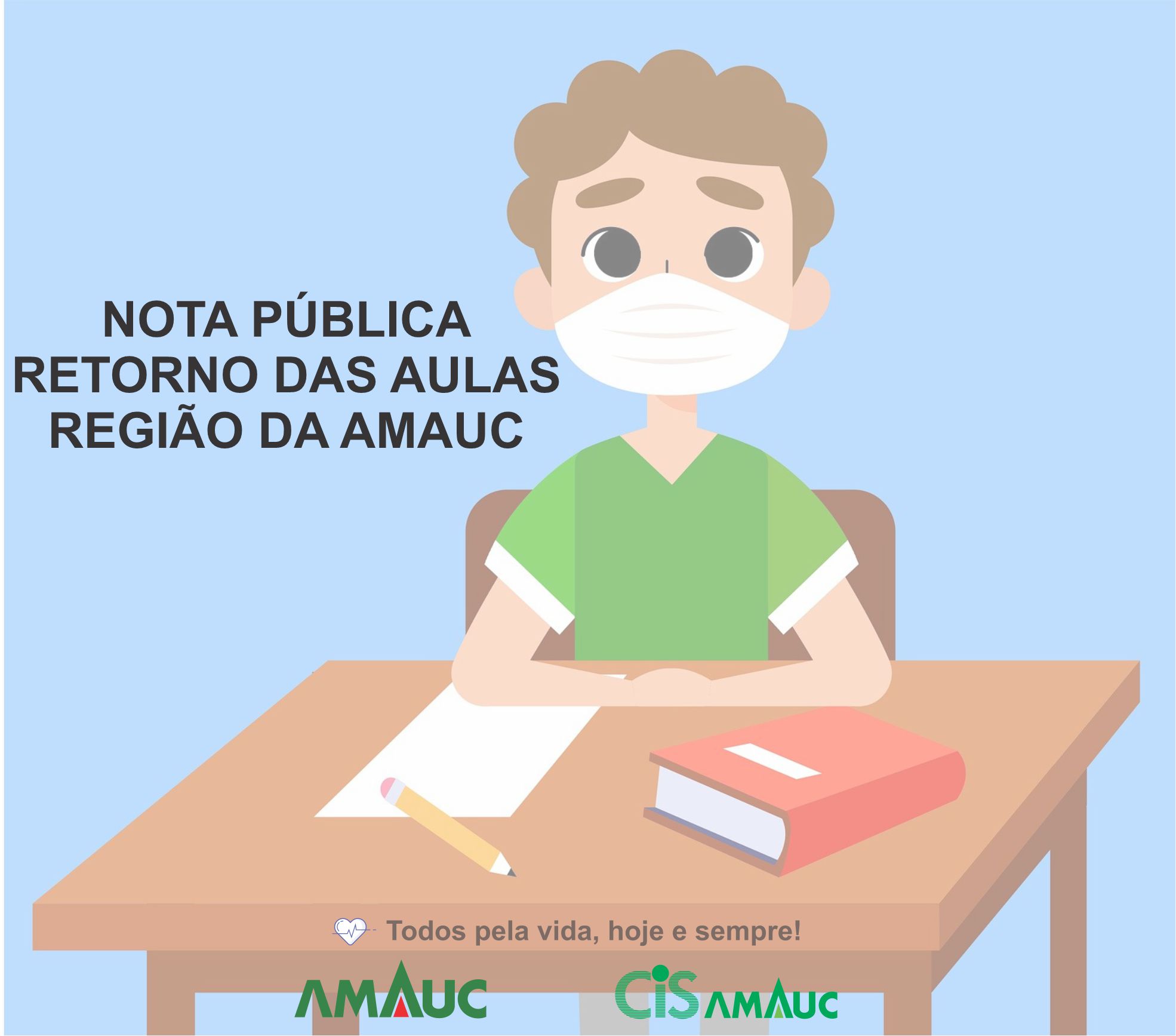 You are currently viewing NOTA PÚBLICA – RETORNO DAS AULAS NOS MUNICÍPIOS DA AMAUC