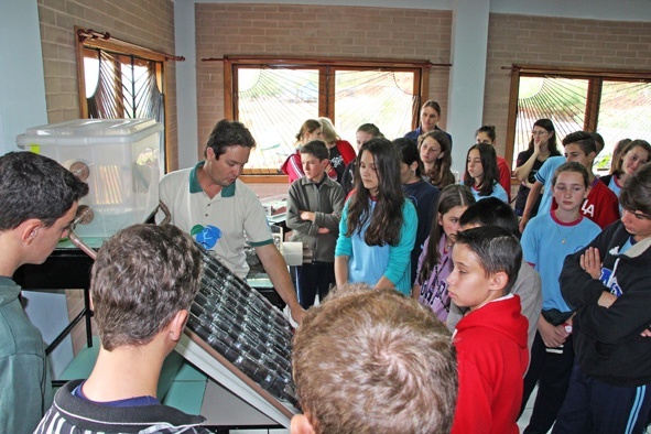 You are currently viewing Escola Sócio Ambiental de Piratuba é referência para estudantes