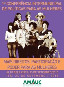Read more about the article 1ª Conferência Intermunicipal de Políticas para as Mulheres