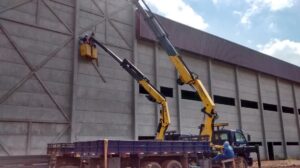 Read more about the article Primeira fase de construção do Centro de Eventos sendo concluída