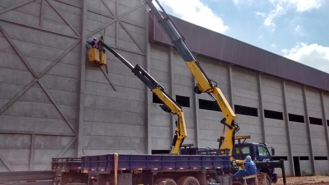 You are currently viewing Primeira fase de construção do Centro de Eventos sendo concluída