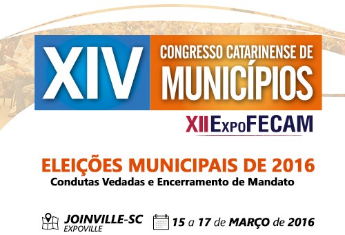 You are currently viewing Autoridades e especialistas participam da programação do XIV Congresso Catarinense de Municípios