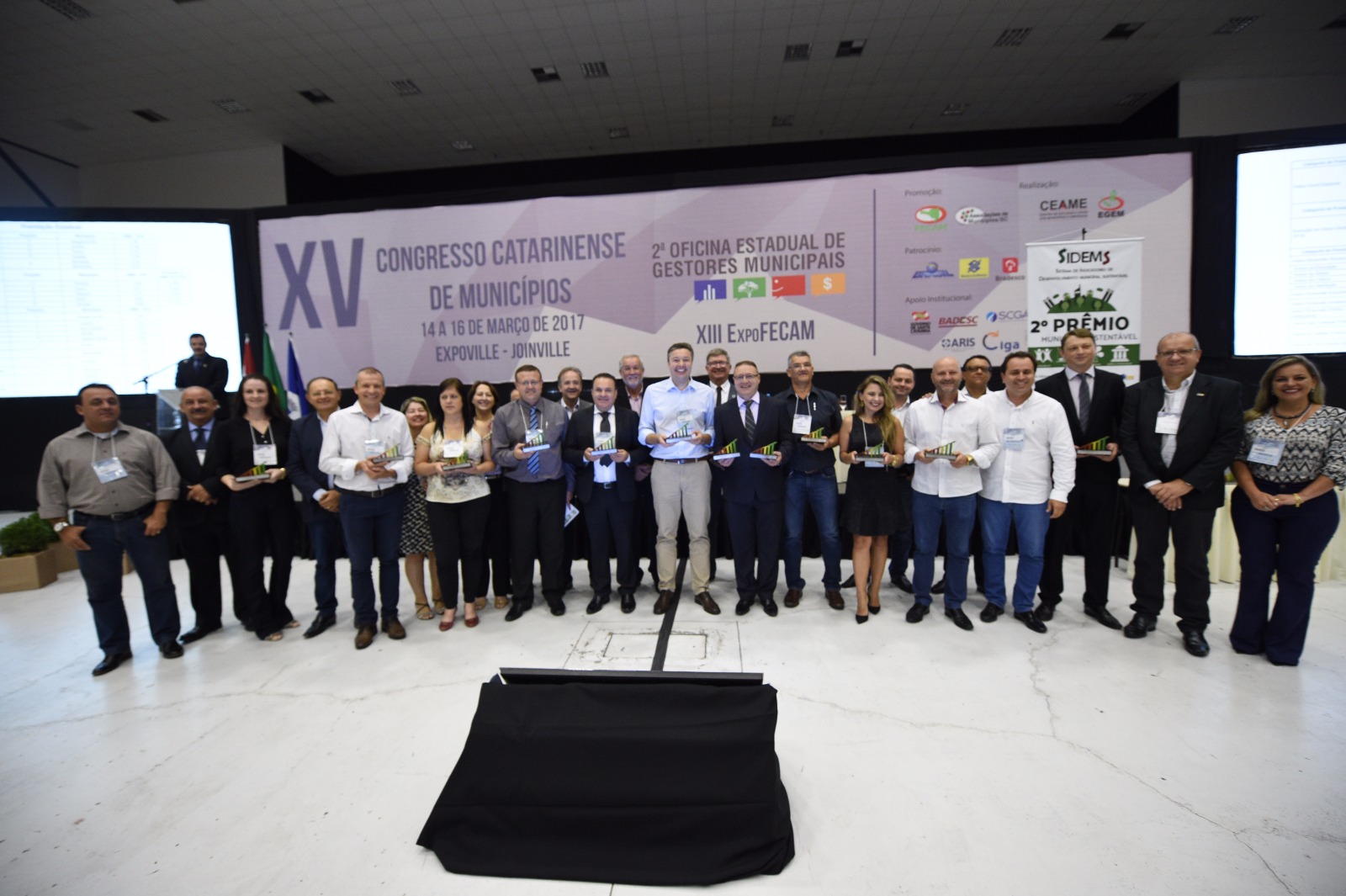 You are currently viewing Piratuba recebe premiação no XV Congresso Catarinense de Muncipios