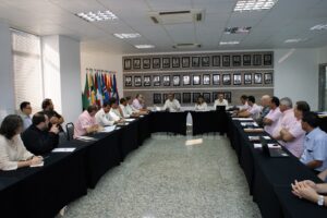 Read more about the article CONSELHO ESTADUAL DE ESPORTE ESTEVE REUNIDO PARA TRATAR  SOBRE REPASSE DE RECURSOS