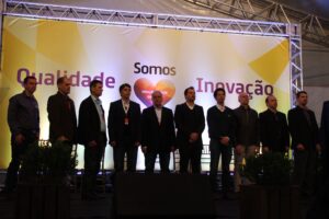 Read more about the article Prefeito Rogério Pacheco participa de inauguração da nova fábrica de proteína hidrolisada, na planta da BRF Concórdia