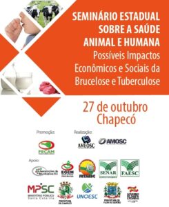 Read more about the article Seminário estadual debate consequências da tuberculose e brucelose animal e humana