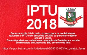 Read more about the article IPTU 2018
