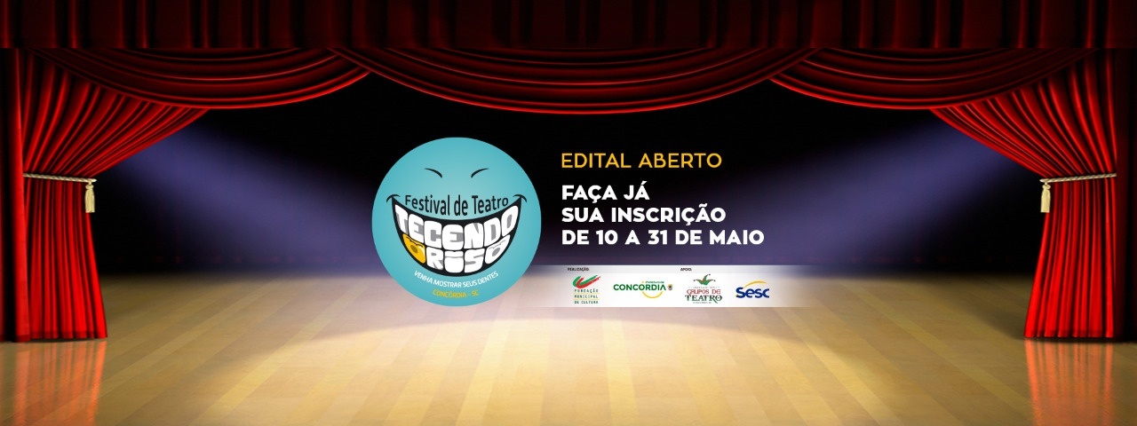 You are currently viewing Vem aí o Festival de Teatro Tecendo o Riso