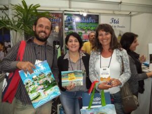 Read more about the article Piratuba mostra seus atrativos turísticos em evento do Mercosul