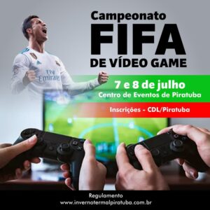 Read more about the article Inscrições para o Campeonato FIFA de Videogame encerram amanhã, dia 6