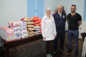 Read more about the article DME faz doação de alimentos para o Hospital Beneficente Piratuba/Ipira