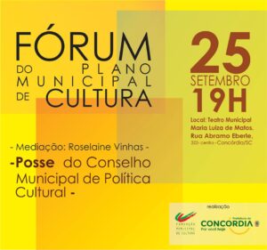 Read more about the article Fórum inicia a elaboração do Plano Municipal de Cultura