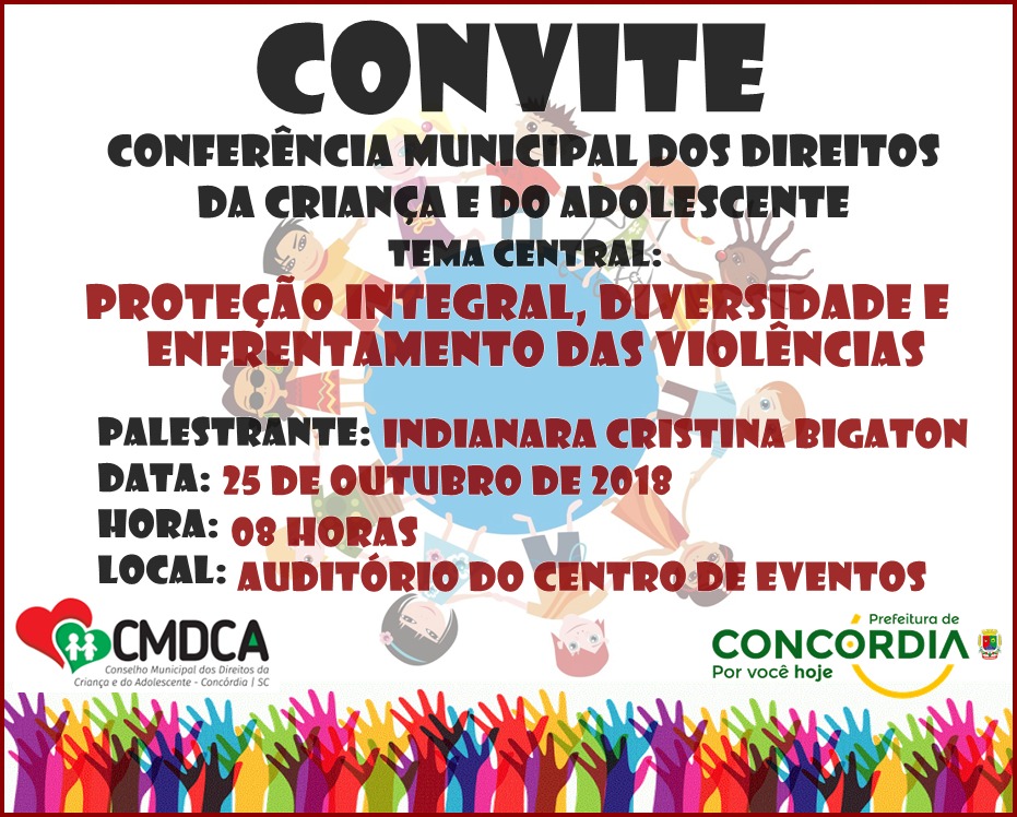 You are currently viewing Concórdia vai realizar Conferência Municipal de Direitos da Criança e Adolescente