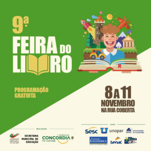 Read more about the article 9ª Feira do Livro acontece no próximo final de semana na Rua Coberta