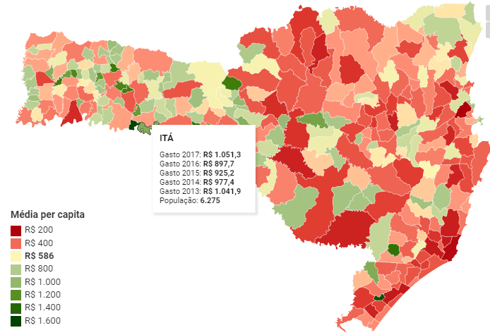 You are currently viewing Itá bate recorde de investimento na área da saúde