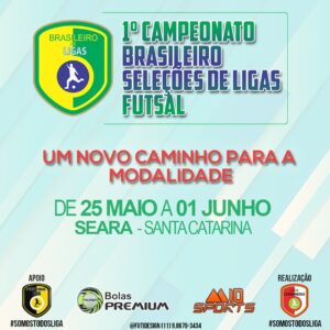 Read more about the article Então prepare-se; Seara vai receber os melhores jogadores de Futsal do Brasil.