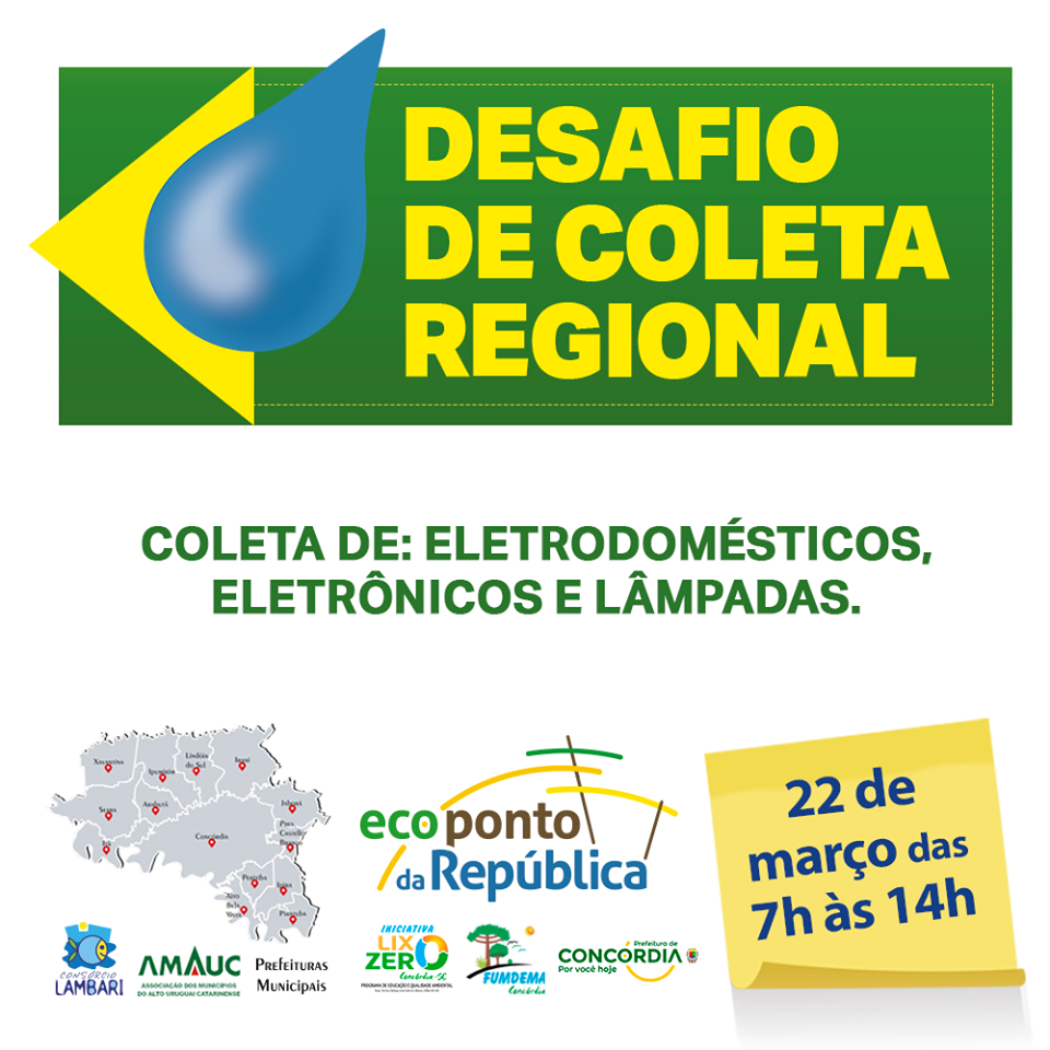 You are currently viewing Desafio Regional de Coleta nesta sexta-feira