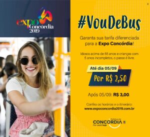 Read more about the article Tarifa diferenciada do transporte público para a Expo Concórdia