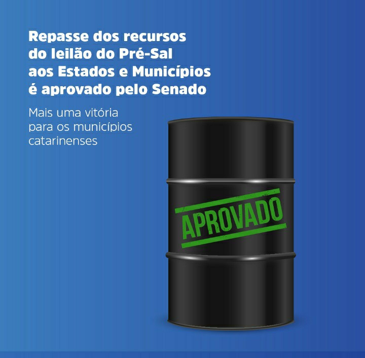 You are currently viewing Megaleilão de petróleo: Municípios catarinenses comemoram aprovação da regra para divisão de recursos