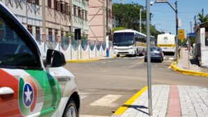 Read more about the article Serviço de ronda escolar executado pela PM em Piratuba garante segurança no trânsito