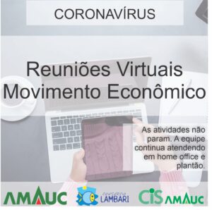 Read more about the article Técnicos da Amauc participaram das reuniões virtuais para tratar assuntos referente ao movimento econômico