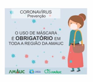 Read more about the article Usar máscara é uma medida de prevenção que ajuda a coibir o avanço do novo coronavírus.