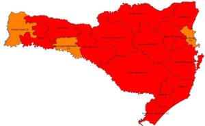 Read more about the article Região da Amauc volta ao “Risco Potencial Grave” da Covid-19, mapa divulgado no dia 25/11/2020.