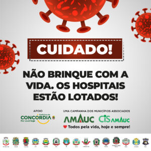 Read more about the article Campanha regional busca maior conscientização da população sobre agravamento da covid-19