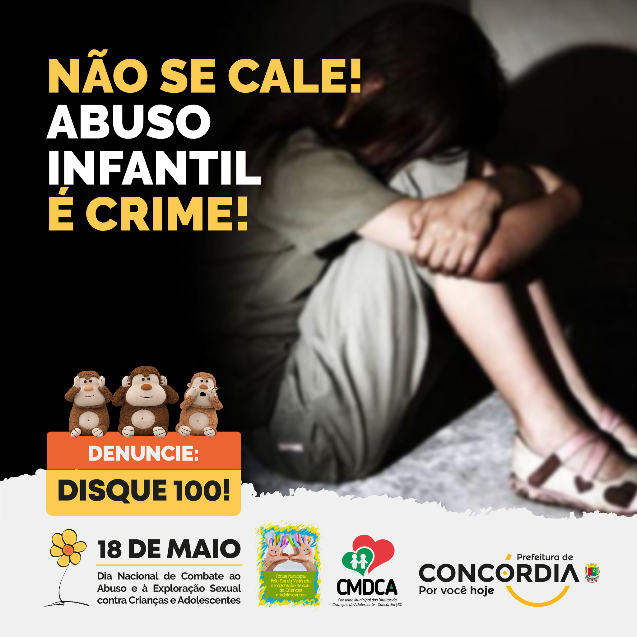 You are currently viewing Não se cale! Abuso Infantil é Crime!