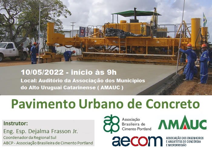 You are currently viewing Capacitação Pavimento Urbano de Concreto