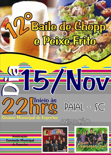 You are currently viewing Paial – 12° Edição do Baile do Chopp e Peixe Frito – 15/11/2008