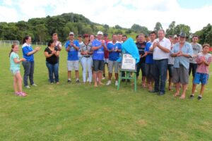 Read more about the article Comunidade de Lageado Mariano inaugura o novo campo esportivo