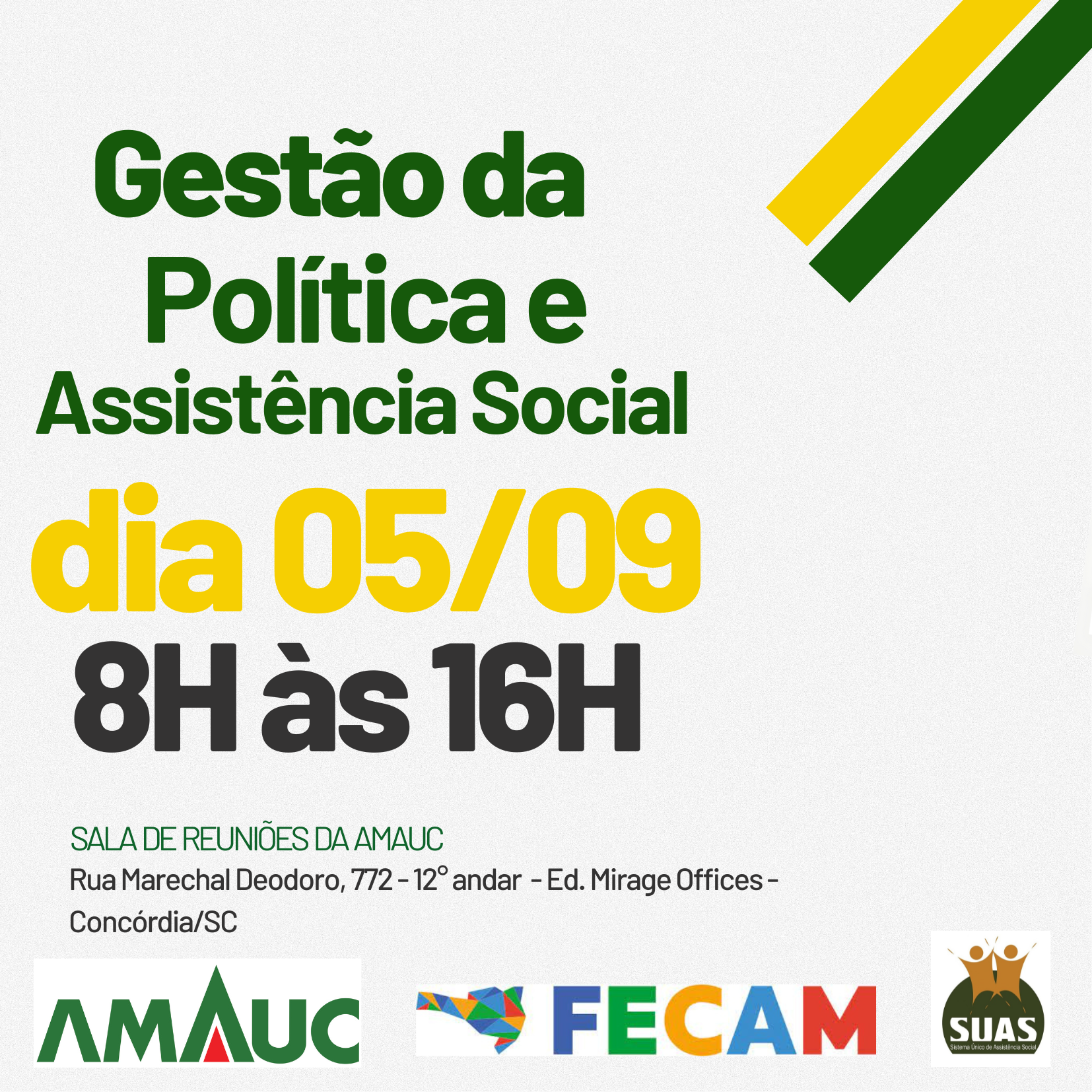You are currently viewing CONVITE – GESTÃO DA POLÍTICA DE ASSISTÊNCIA SOCIAL