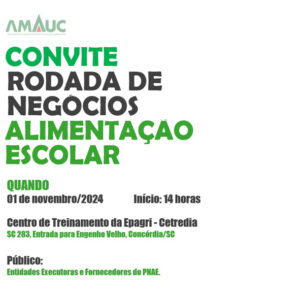 Read more about the article Rodada de Negócios – Aliementação Escolar